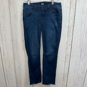 Paige Miki Straight Jeans